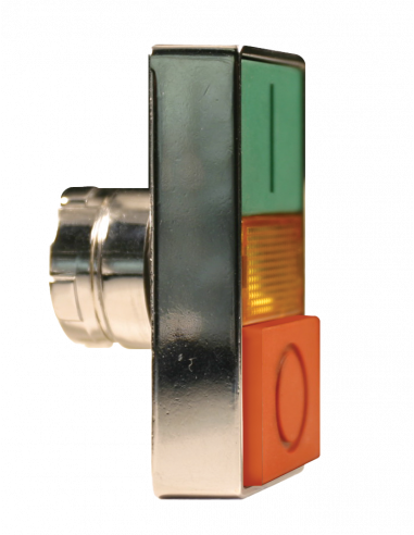 2ATL5LB F3P4-IO-012 Twin Touch Metal LED Illuminated Operators