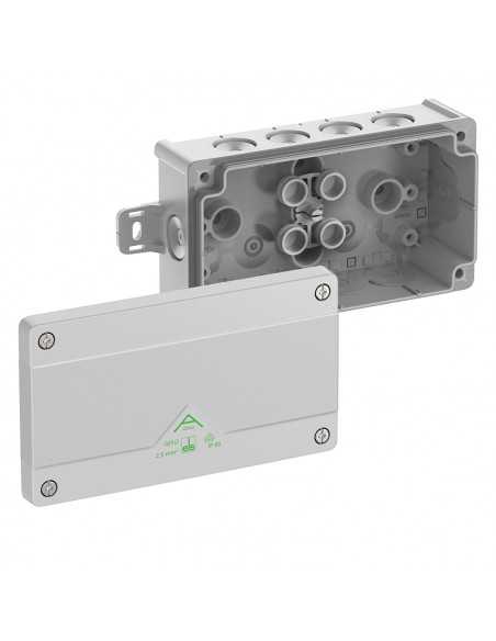 Abox 025AB - 802-403-01, Polypropylene Gray Empty Enclosure|Industrial Enclosures