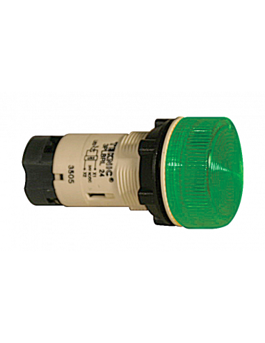 3PLBR3L-024 Unibody LED Indicator Plastic Pilot Lights