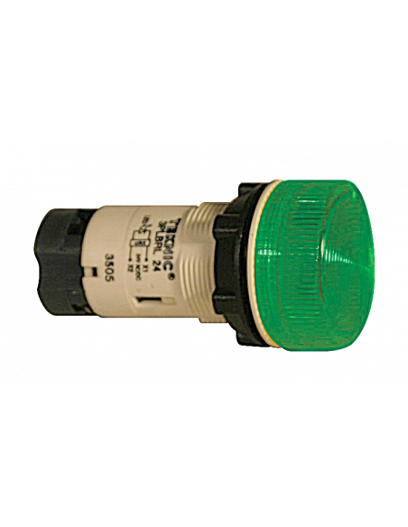 3PLBR3L-024 Unibody LED Indicator Plastic Pilot Lights