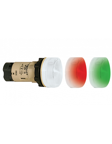 3PLBR34L-048 Unibody LED Indicator Plastic Pilot Lights