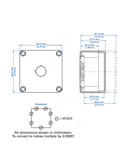 153-901/L Polycarbonate Enclosures