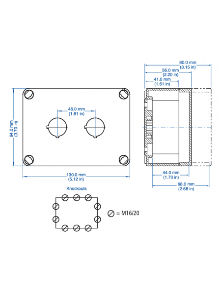 153-902/L Polycarbonate Enclosures