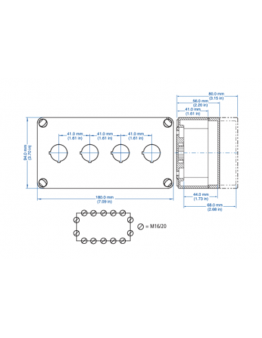 153-904/L Polycarbonate Enclosures