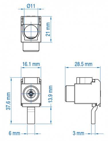 P50UT-LP - Power Feed Lug