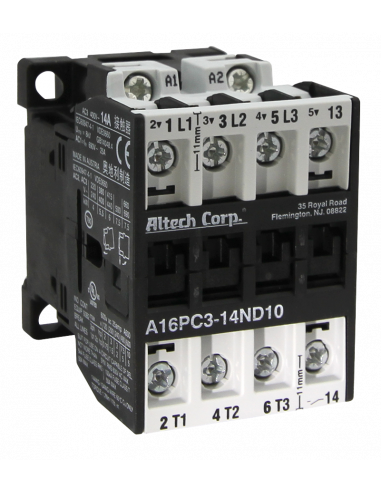 A16PC3-10ND10-DC230V PC Series Contactors - 22A Frame (1 Phase, 3 Phase)