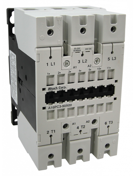 A16PC3-90A00-24V PC Series Contactors - 115A Frame (1 Phase, 3 Phase)