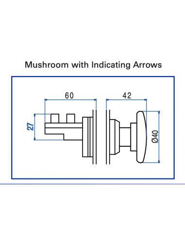 AM1 Non-Illuminated Metal Operators