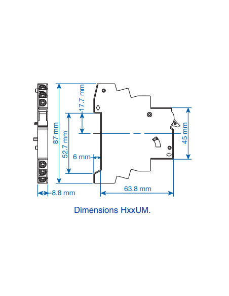 H12UM - Auxiliary Contact, Alarm Switch