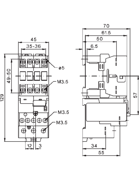 APOL3/32 18 Overload Relay - Standard