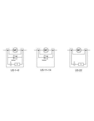 US-11 MC Overload Relay - Surge Suppression