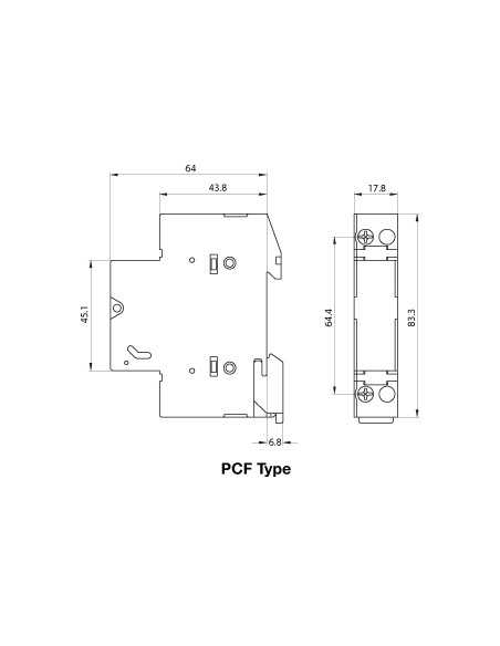 002550211 - PV Type Fuse Holders