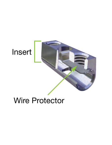 40.407 Terminal Strip, Panel Mount, ATS6/2, 7 Pole, 12mm spacing, 300V, 40A