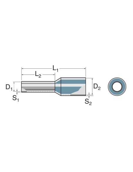 2855.0 - Insulated Industry & DIN Standard : 6 AWG : 16 mm²