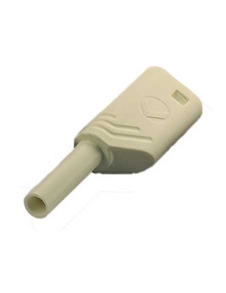 Banana Plug MST S WS 30 Au WHITE