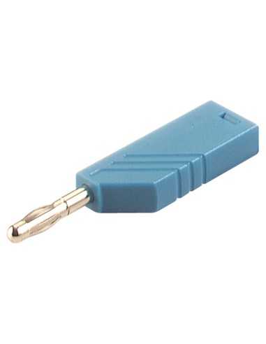 Banana Plug LAS N WS BLUE