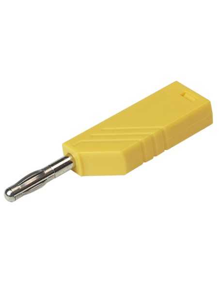 Banana Plug LAS N WS YELLOW