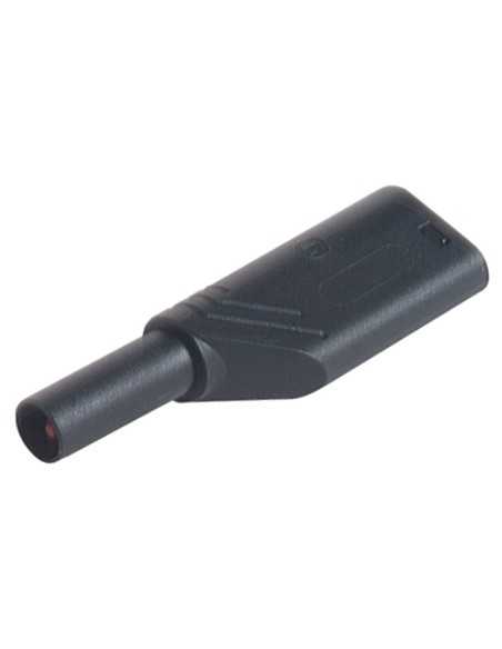 Banana Plug LAS S WS BLACK