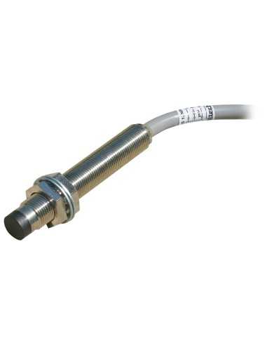 AIS12F02AD024-2M - M12 Flush Mount Cylindrical Sensor, DC - 2 WIRE- STANDARD|Sensors
