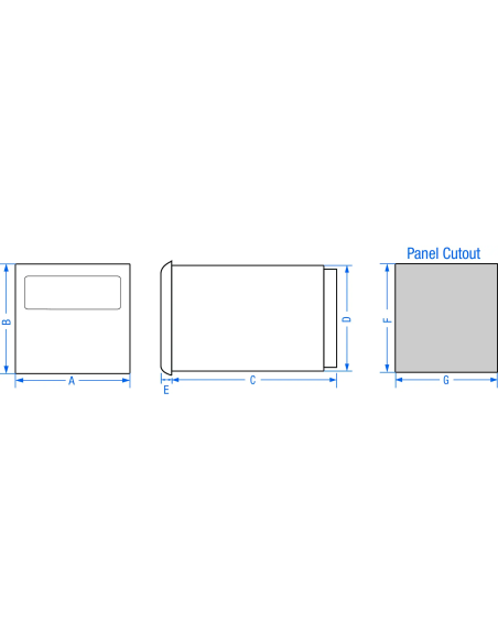 TC544A-CU - Dual Display, 2 Output Temperature Controllers|Process Controllers