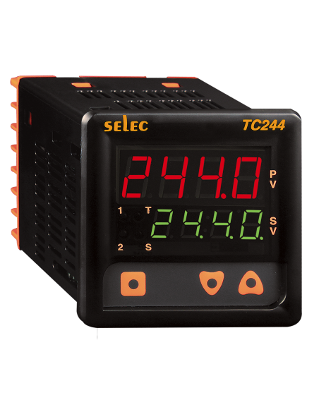 TC244AX-CU - Dual Display, 2 Output Temperature Controllers|Process Controllers