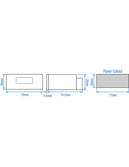XC410-CU - Compact 6 Digit Counter|Process Controllers