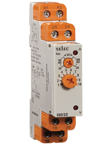 600SD-2-230-CU - Analog Star-Delta Timer|Process Controllers