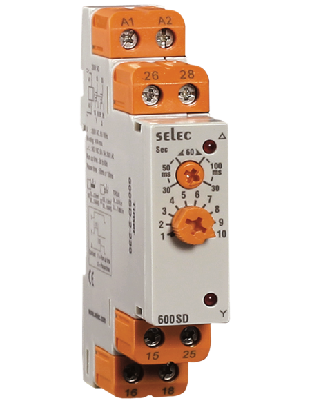600SD-2-230-CU - Analog Star-Delta Timer|Process Controllers