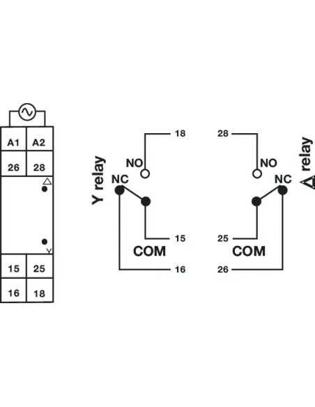 600SD-2-230-CU - Analog Star-Delta Timer|Process Controllers
