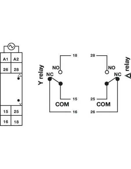 600SD-2-110-CU - Analog Star-Delta Timer|Process Controllers