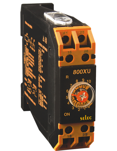 800XU-CU - Analog ON-Delay / Interval Timer, DPDT|Process Controllers