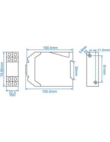 800XC-CU - Analog Cycle Timer, DPDT|Process Controllers