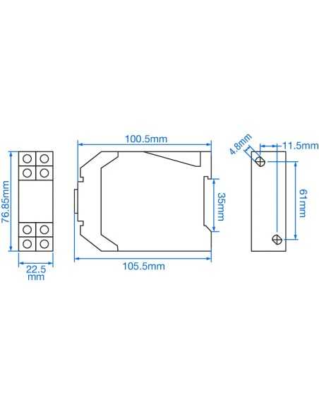 800XC-CU - Analog Cycle Timer, DPDT|Process Controllers