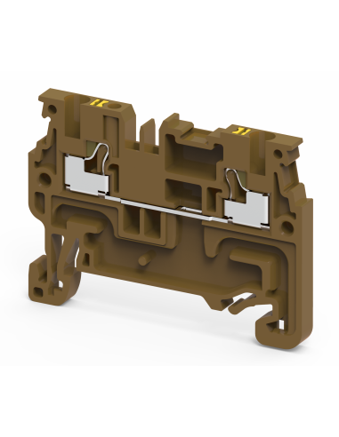 Brown - CP1.5/DB - Terminal Block|CP-Series Push-In Technology