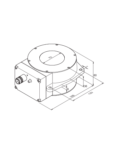 KJR-D70AN-DPIA-V2 - PNP Output, High Sensitivity Ring Sensor|Home