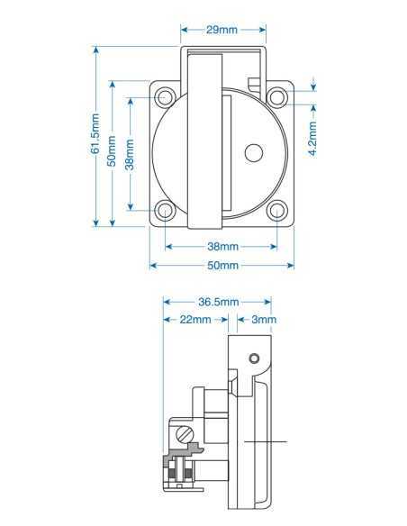 PMRGR - Panel Mount Receptacle|Receptacles