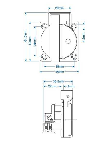 PMRBA - Panel Mount Receptacle|Receptacles