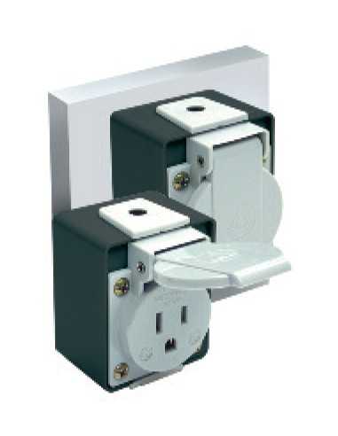 WMRGR BLACKBOX - Wall Mount Receptacle|Receptacles