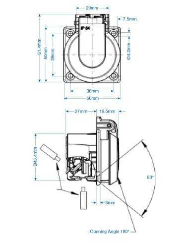 PMRGR-GE - Panel Mount Receptacle|Receptacles