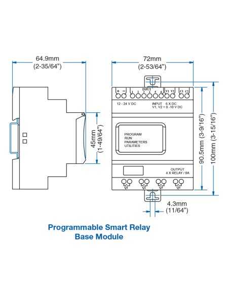 ASR-B120AC - Base Module Smart Relay|Smart Relays