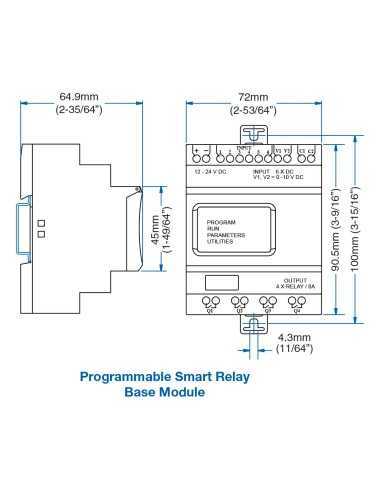 ASR-B24DC - Base Module Smart Relay|Smart Relays