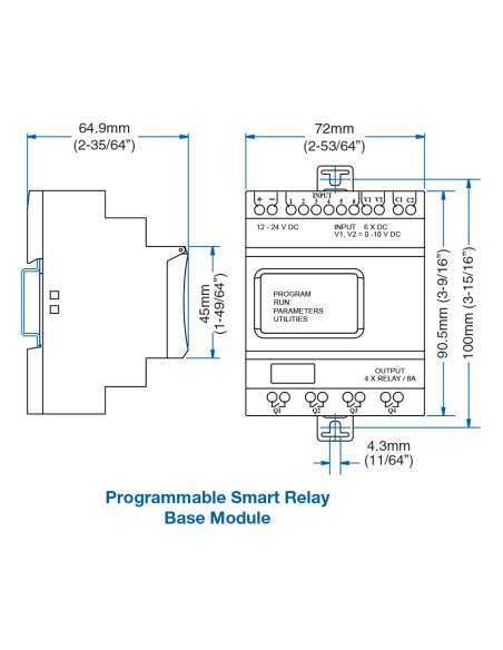 ASR-B24DC - Base Module Smart Relay|Smart Relays