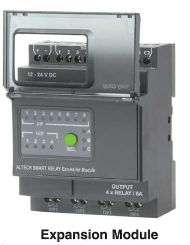 ASR-E24DC - Expansion Module Smart Relay|Smart Relays