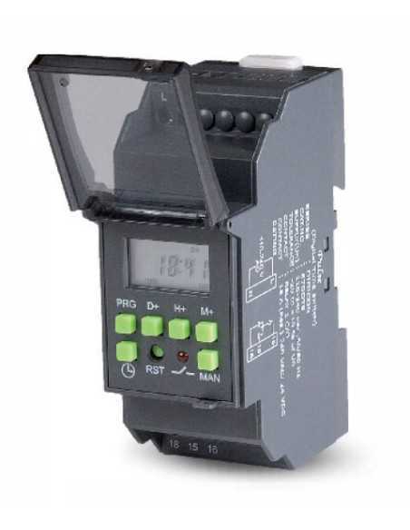 ATS-C24 - Digital Time Switch, Chrono Version|Programmable Panel-Mount Digital Multi-Timer