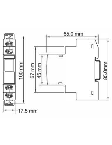 AMT10-S1 - Universal Multi-Timer|Programmable Panel-Mount Digital Multi-Timer
