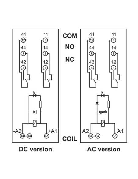 PIR2-012DC-00LD - GZM2 Socket, PIR2 Interface Relay|Home