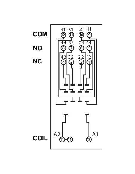 GZM4 - Plug-In Relay Socket for R4 Series|Home